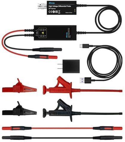 Micsig High Voltage Differential Probe DP/DP Series 300Mhz 400Mhz 500Mhz oscilloscopes Probe DP703/DP1503/DP3003 DP704/DP1504/DP3004 DP705/DP1505/DP3005(DP705 500Mhz)