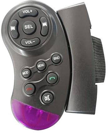 SUNSKYLY Auto Lenkrad Drahtlose Steuerung 11 Tasten Auto Lenkrad Fernbedienung for Auto CD DVD MP5 Player Blinkerschalterhebel
