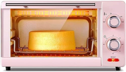 LABLADUO Air Fry Toaster Oven, Mini Oven 11L,Electric Grill with Temperature Setting 100-230℃ and 60 Mins Timer 1000W Automatic Small Electric Oven 3 Baking Functions