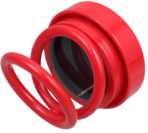 Zerodeko Solarheizung Für Auto Und Büro Tragbare Molekulare Heizung Aroma-diffusor Mit Rotierendem Design Armaturenbrett-Ornament Für Fahrzeug Und Zuhause