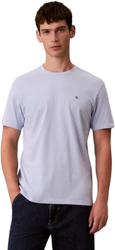 Calvin Klein Herren T-Shirt Kurzarm Classic Monogram Tee mit Rundhalsausschnitt