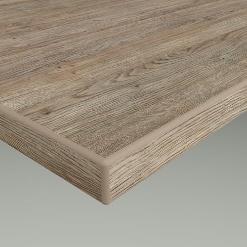 MySpiegel.de Tischplatte Holz Zuschnitt nach Maß Beschichtete Holzdekorplatte Eiche Paris in 19mm Stärke (60 x 60 cm)