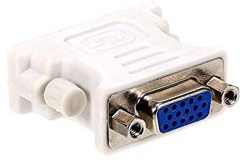 Adattatore da DVI a VGA 24 1 Maschio Femmina Convertitore per Desktop Laptop Proiettore