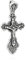 NKlaus Kettenanhänger Jesus Kreuz 925 Silber Orthodoxe Anhänger Glaubenssymbol K45
