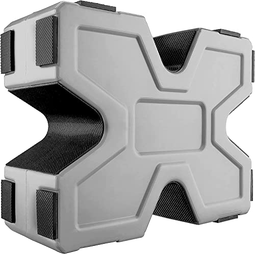 BOOSTEADY Banco de Tiro con Bloque Antideslizante para Rifle y Pistola, Accesorios para Pistolas con Material Pet, V-Block Banco de Tiro