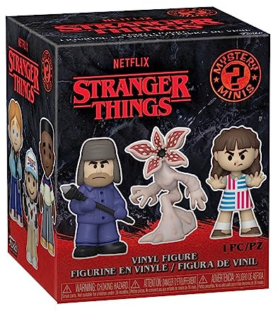 Funko Mystery Mini - Stranger Things - 1 of 12 to Collect - Styles Vary- Vinyl-Sammelfigur - Geschenkidee - Offizielle Handelswaren - Spielzeug Für Kinder und Erwachsene - TV Fans und Display