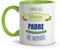 LolaPix Taza Papa. Tazas Dia del Padre. Tazas Desayuno Originales. Taza Ceramica 330 ml. Regalos con Frases. Mejor Padre