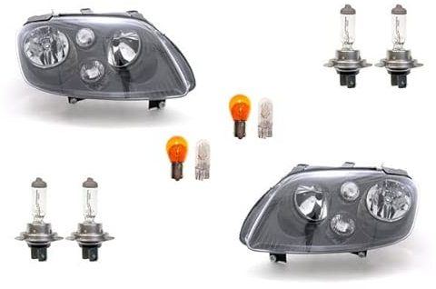Johns, passend für VW Touran Scheinwerfer 1T02/03-10/06 + Leuchtmitt. Set links, rechts
