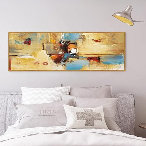HJJL Wandbilder Leinwand Abstrakt Große Größe Abstrakte Kunst Leinwand Malerei Druck Kunst Die Wandbilder Für Wohnzimmer Moderne Dekoration Nordic Poster