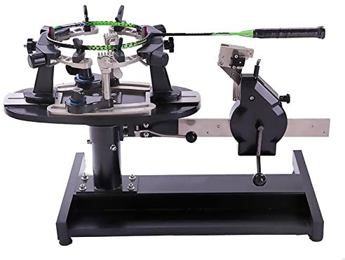 Desktop Racket Stringing Machine, Badminton Racket Stringing Machine, Tennis Racket Stringer 360 Degree Rotation Tabletop Racket String Machine with Tools and Accessories