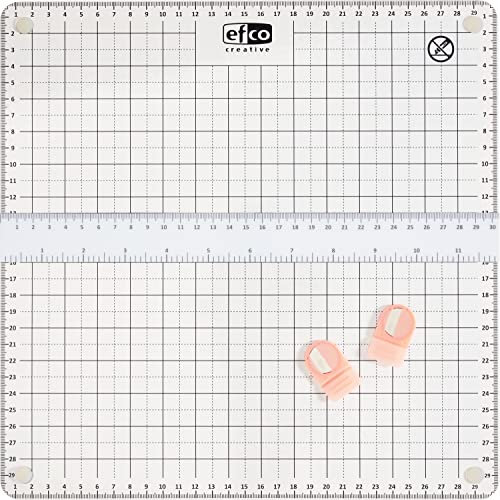 efco All in One Unterlage magnetisch 30,5x30,5cm Bastelunterlage Stempelunterlage Kreativ-Werkstatt