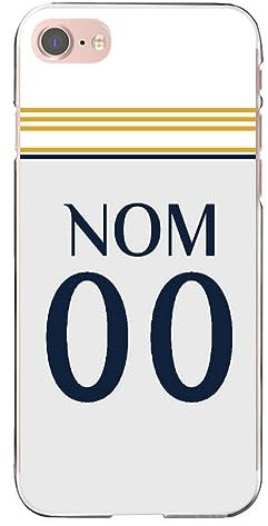 CS Coque Foot Maillot Real Madrid Domicile Saison 2023 2024 Personnalisable (iPhone SE de 2016)