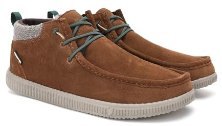 WALK IN PITAS WP150 BOB | Freizeitstiefel für Herren | Spaltlederstiefel | Stadtstiefel mit niedrigem Schaft | Mokassins | Winterboot | Freizeitschuhe | Schuhe ohne Schnürsenkel | Walkinpitas-Schuhe