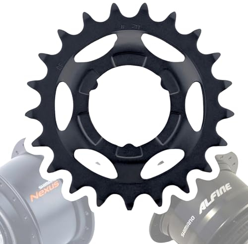 F26 Shimano Fahrrad Nexus/Alfine Getriebenaben Verschleiss Teil Service Wartung Austausch Naben Ersatz Ritzel (Schwarz 21 Zähne)