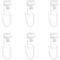 LT Easiyl 40 Piezas Ganchos De Cortina De Plástico Blanco Ganchos De Riel De Cortina De 34 Mm Compatibles Con Swift Autocaravana Caravana Camper Van Motorhome Ganchos Planeadores De Riel De Cortina