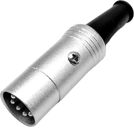 Générique Adaptateur audio 5 broches, prise mâle DIN 5 broches | Connecteur audio à 5 broches - Outil de connexion de terminal S pour projecteurs, audios et microphones