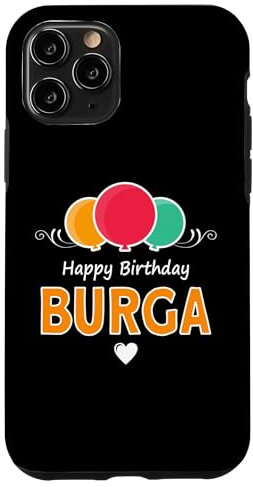 Hülle für iPhone 11 Pro Alles Gute zum Geburtstag Spruch Burga