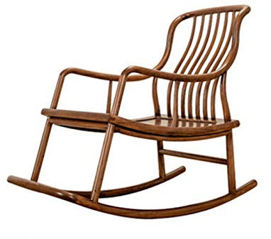OJKJGY Freizeit-Wippstühle Schaukelstuhl Erwachsener Heim Lazy Lounge Chair Freizeitbalkon Älterer Schlafstuhl Siesta-Stuhl
