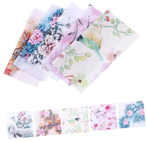 PATKAW Microfiber Eye Cleaning Cloth Set 10 Pieces for Glasses Lenses Electronic Screens