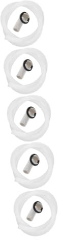 MAGICLULU 5St Ablaufgarnitur für Klimaanlage -Wasserablaufschlauch tragbar -Abgasschlauch Luftschlauch Wechselstromröhre Ablaufschlauch der Klimaanlage Universalablauf für Mini-Split PVC
