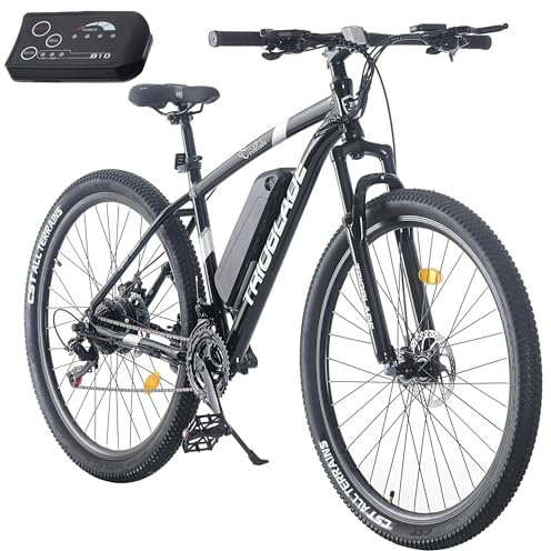 LSLIFE Electric Bikes for Adults, 27.5 Inch Electric Bicycle for 21 Speed Drivetrain Built-in 36V-10.4Ah Removable Li-Ion Battery City Commuter E-bike Dual Disc Brake (Style2-27.5 Inch)