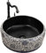GTM Design Aufsatzwaschbecken Modern Waschbecken ohne Hahnloch - Elegant Aufsatzwaschbecken Oval für Badezimmer und Gäste WC - nur Bad Waschbecken - Modell 2