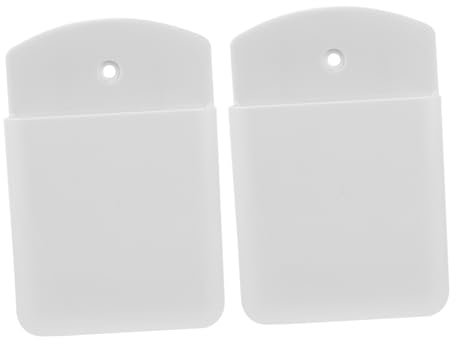 Kichvoe 2 Stück Wandmontierter Fernbedienungshalter Praktischer Organizer für Tv Klimaanlage Handy aus Hochwertigem zu Installieren für Wohnzimmer Vermeidung von Verlust