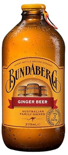 Bundaberg Ginger Beer 375ml Glass Bottle | Case of 12