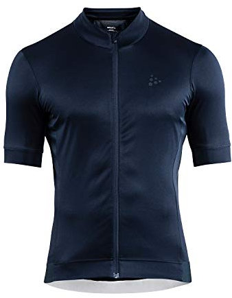 Craft CORE Essence Jersey Tight Fit M Herren Radtrikot – Blaze – 3XL – Funktionelles Kurzarmtrikot mit Rückentaschen und Reißverschluss