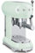 Smeg ECF01PGUK 50's retro style espresso coffee machine, stainless steel filter holder, an anti-drip system, 1L, Pastel Green