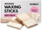 Mibly 4 Style 200 Assorted Wooden Wax Sticks - for Body Legs Face and Small Medium Large Sizes Eyebrow Waxing Applicator Spatulas for Hair Removal