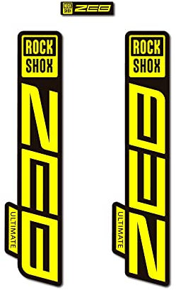 Adesivi compatibili con forcella bici Rock Shox Zeb Ultimate 2021
