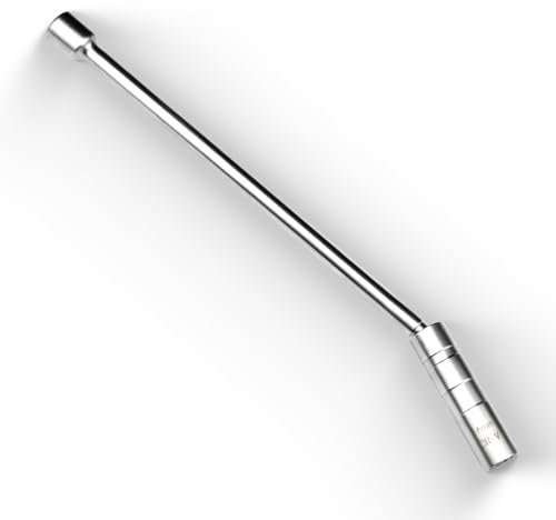 Zündkerzenschlüssel 16mm 360° Drehbarer Lengthen Magnetisch Zündkerze Steckschlüssel Zum Aus-Und Einbau Von Zündkerzen, 12-Punkt- Und Dünnwandigem Design