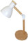 Bel Air Home - Schreibtischlampe TEACHER Serie 1xE-27 aus Metall und Holz für stilvolles Arbeiten und Lernen. Perfekt für Büro, Wohnzimmer oder Schlafzimmer.(GLÜHBIRNE NICHT INBEGRIFFEN)