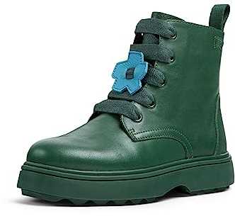 Camper Girls' Norte K900150 Ankle Boot, Green 015 Tws, 5 UK