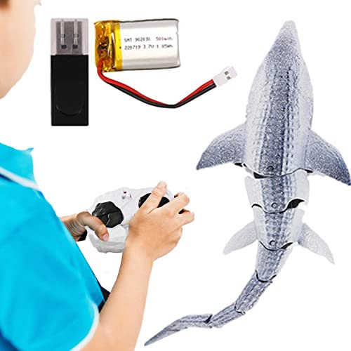 FASSME Dinosaurios natación - Buceo para niños,Mosasaurus Control Remoto para Piscina/baño Juego Piscina Juguete