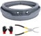 MDS47123608 Washer Door Boot Gasket Parts Compatible with LG Kenmore Washing Machine, Replace AP5668418, PS6448330, 2673936,Washer Door Seal WM4070HVA/HWA, WM4270HWA, WM8000HVA/HWA,WM8100HVA