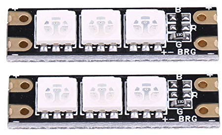 Aeun RC LED Lichtplatine, Universal für FPV Racing Drone mit 2 LED-Leuchten, für Teen und Young Adult