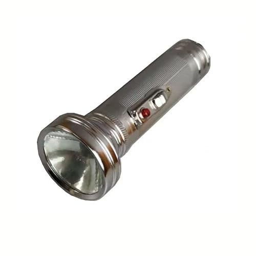 Nostalgico vecchio vintage, torcia elettrica, stile vintage semplice torcia portatile vecchio stile for uso domestico all'aperto, potente torcia luminosa, batteria Nostalgica semplice FY350 a due sezi