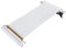 Topiky Câble D'extension GPU, Câble D'extension de Carte Graphique PCIE 4.0 X16 Très Flexible et Efficace, pour RTX 4090 pour RX 7900 XT (Blanc)