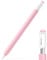 JOOSKO Pencil Case for Apple Pencil (USB-C), Silicone Protective Cover Sleeve, Supports Magnetic Attachment (Pink)
