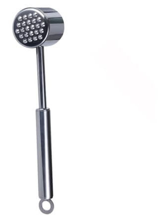 LIFKOME Meat Tenderiser Hammer Stainless Steel Steak Mallet Cooking Gadgets for Men Kitchen Supplies Easy to Use Storage
