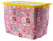 Stor Gabby's Doll House Storage Box Container with Click Lock Lid, For Kids, Bedroom, Playroom, Toys, BPA Free (23 Litre)