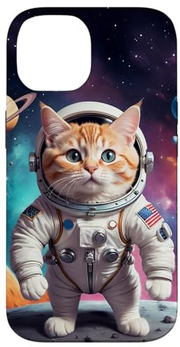 Cosmic Cat-tastrophe: Galactic Adventure Awaits Case for iPhone 14