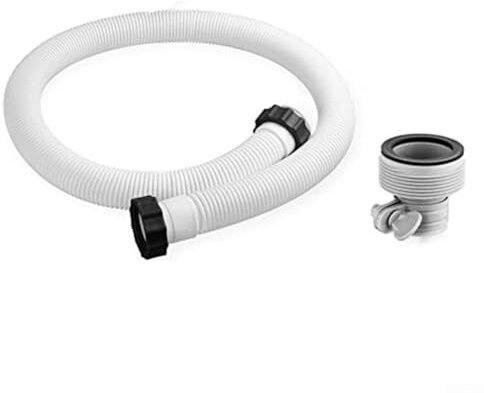 Schlauchset mit Adapter Typ B, geeignet für Salzwasser- und Sandfilteranlagen