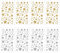 8 Blätter Glitzer Sticker Stern Aufkleber Glitzersterne zum Aufkleben Sterne Aufkleber Gold Klebesterne Selbstklebend für Belohnungsdiagramm Scrapbooking DIY Geschenk Dekorieren Basteln