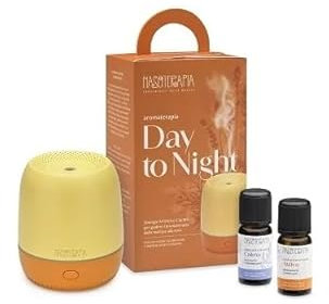 Nasoterapia Day To Night Diffusore ad ultrasuoni con olio essenziale Attiva e Calma