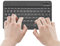 NevPuose Wireless Rechargeable Keyboard: Ergonomic Ultra -Slim Keyboard, Compact Hand Design | Quiet Low Profile Keyboard, Multi-Device Compatibility, Portable Keyboard for Ta