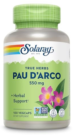 Solaray Pau D'Arco Inner Bark 550 mg | 100 Caps