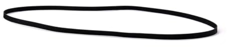 Schwarzer Gummiriemen Elastisch, für Plattenspieler, 40cm | Ersatzriemen für Wartung, 20x0,52x0,06 CM, Passend für Motorpulley und Plattenteller